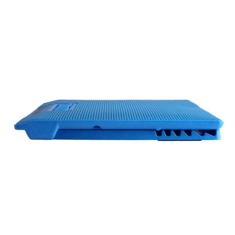 NUOXI M8 Laptop Radiator Multi-Angle Adjustment Six Fan Touch Screen Button Bracket(Blue)