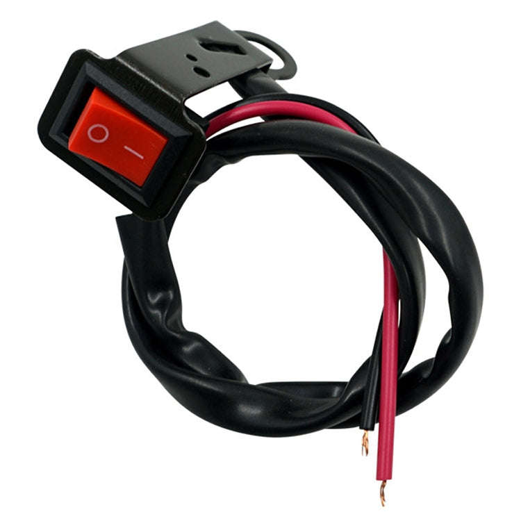 5 PCS Motorcycle Modification Accessories Ship Type Rocker With Lamp Switch Rearview Mirror Brack...