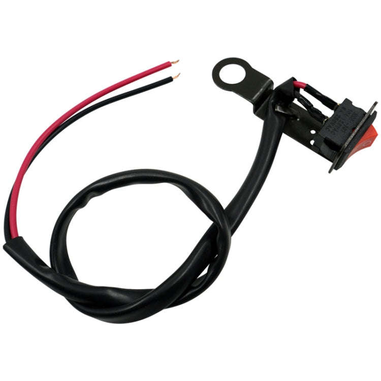5 PCS Motorcycle Modification Accessories Ship Type Rocker With Lamp Switch Rearview Mirror Brack...