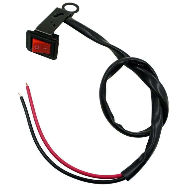 5 PCS Motorcycle Modification Accessories Ship Type Rocker With Lamp Switch Rearview Mirror Brack...