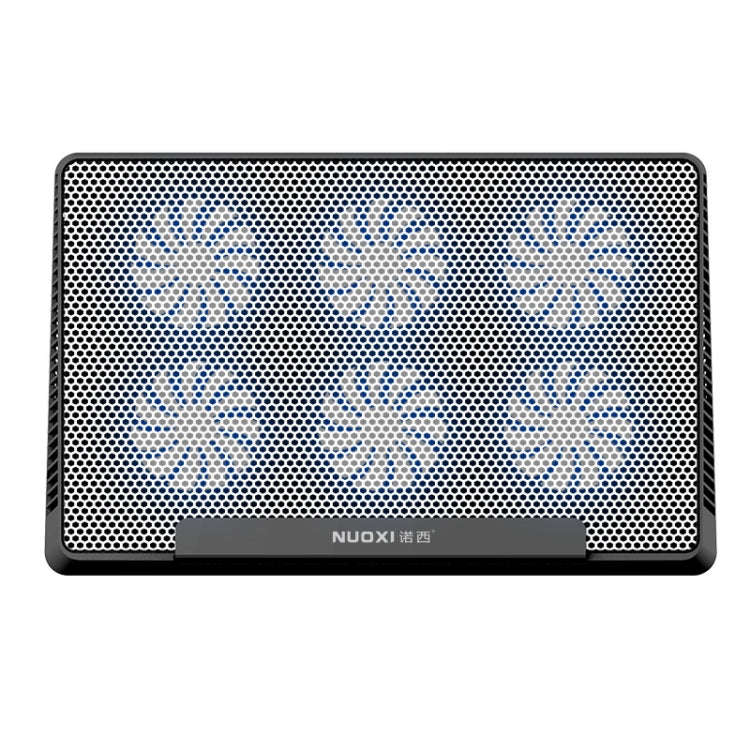 NUOXI X8 Aluminum Alloy Notebook Radiator Computer Multi-File Adjustment Bracket(Black)