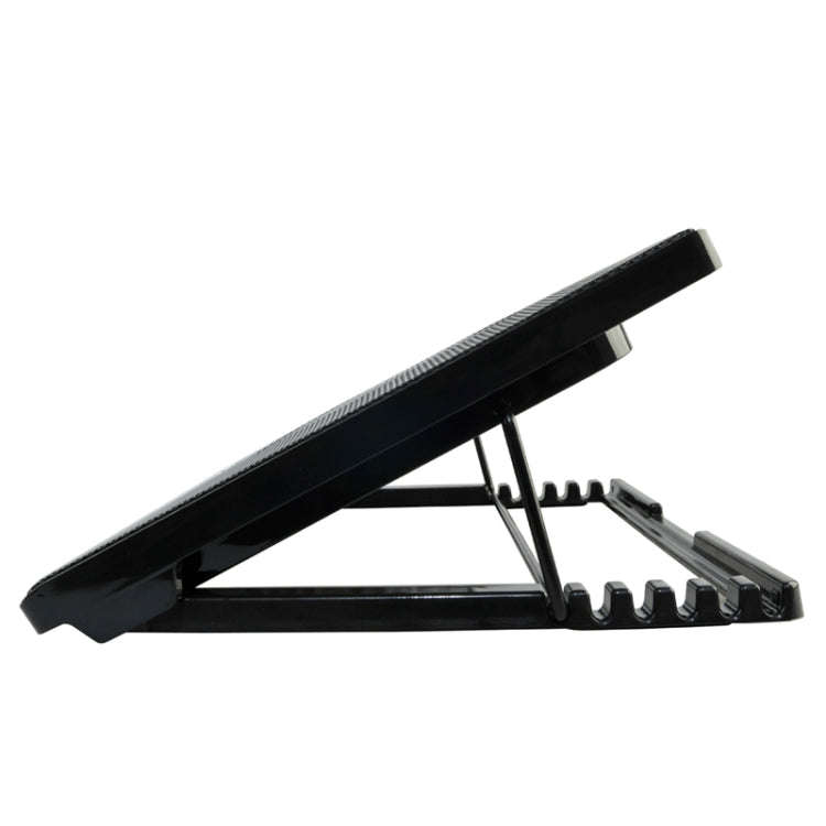NUOXI S500 Double Switch Control Laptop Radiator Five-Fan Multi-Angle Adjustment Computer Base wi...