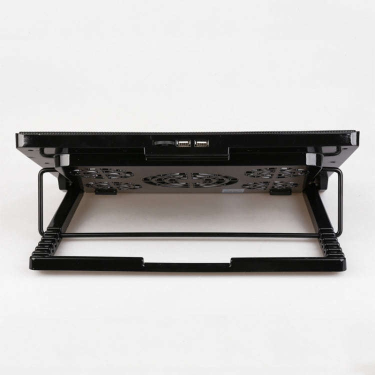 NUOXI S500 Double Switch Control Laptop Radiator Five-Fan Multi-Angle Adjustment Computer Base wi...