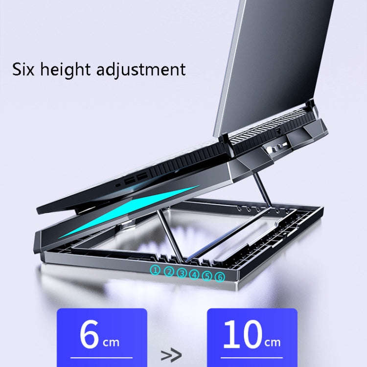 MC Q3 Laptop Radiator Exhaust Fan Cooling Bracket(Black Standard Edition)