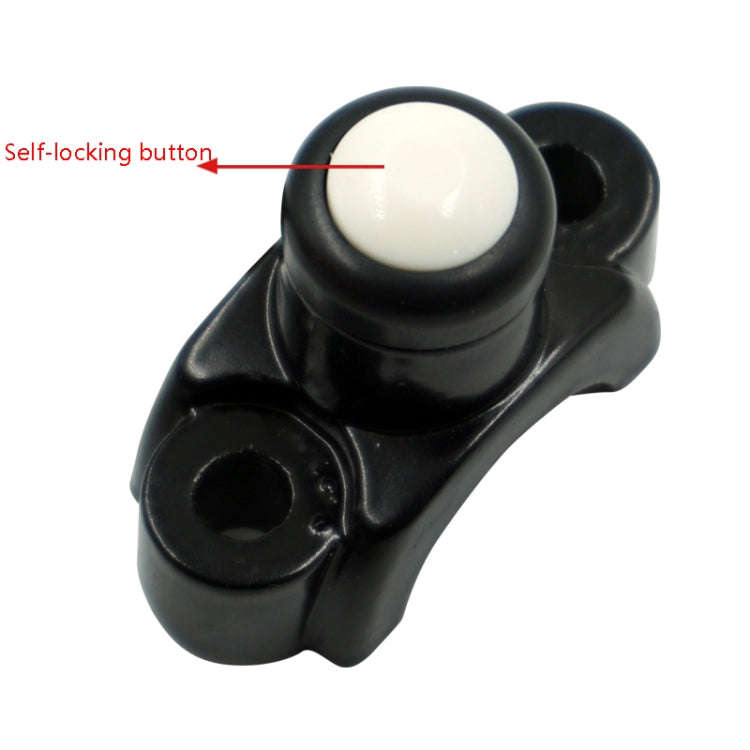 Motorcycle Modification Self-Locking Single Switch Headlight Fog Light Brake Light Emergency Ligh...