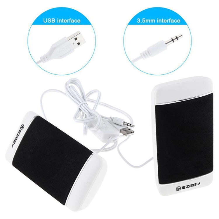 YEEZE S4 Notebook PC Mini Speaker Wired USB 2.0 Portable Speaker(Black)