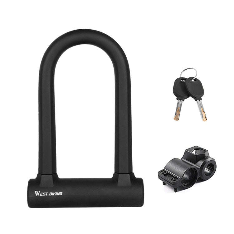 West Biking Bike Lock Motorcycle Wire Lock Anti-Hydraulic Pressure Cut Anti-Theft Lock, Specifica...