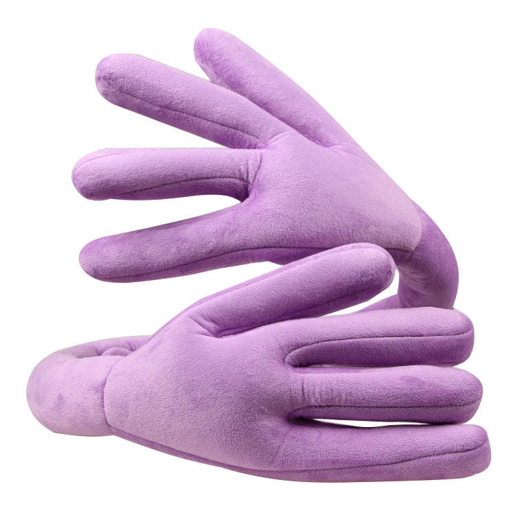 LC-07 Travel Head Pillow Car Headrest Office Lunch Break Pillow(Purple)