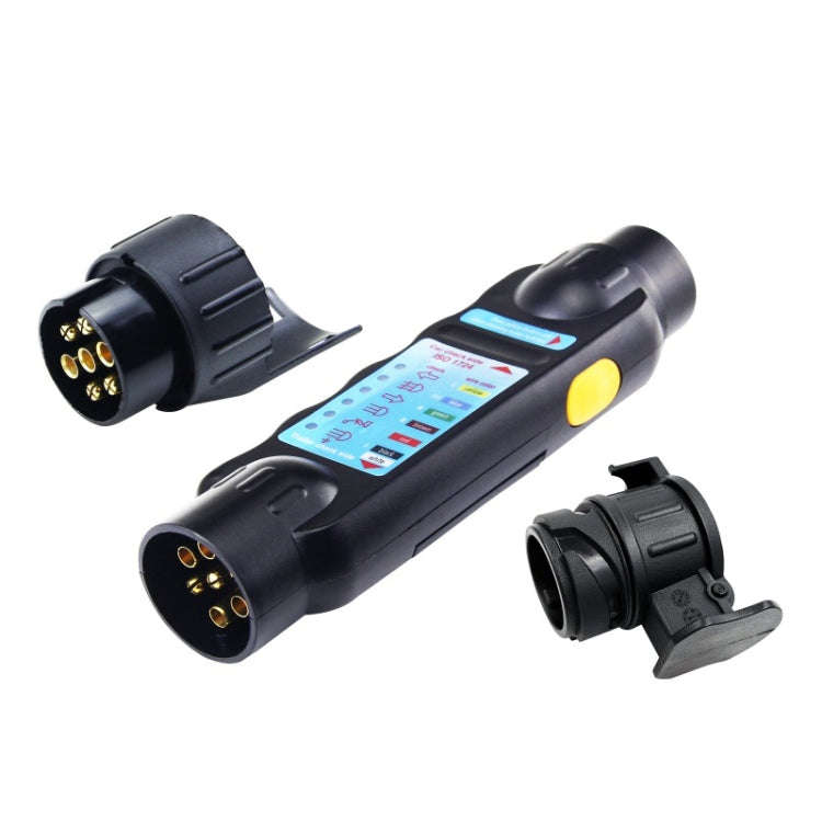 TS170E-Z 12V Car Resistance Trailer Plug Socket Trailer Tester Connector Recorder With 2 Conversi...