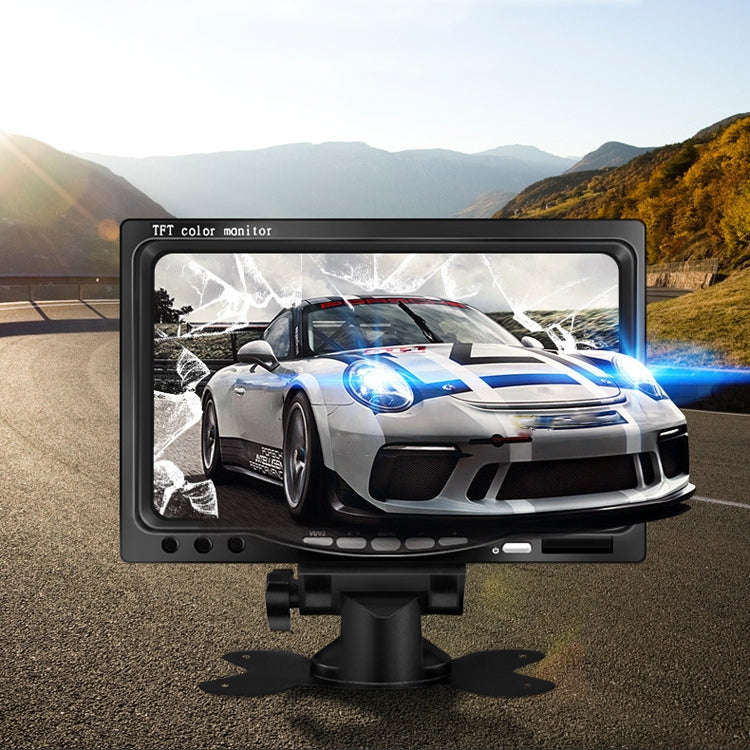 YB-700A 7 Inch Car Display Truck Car Reversing Image HD Monitoring Bus Reversing Display, Specifi...