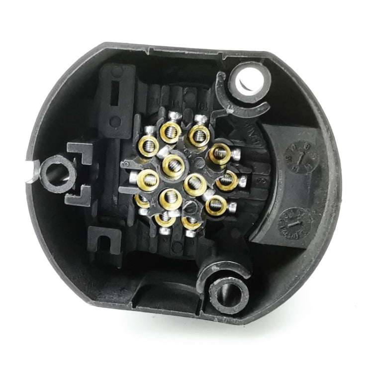 VS1130E 13P 12V RV Traveler Trailer Nylon Waterproof Plug Socket EU Plug
