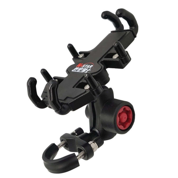 N-STAR NJN002 Motorcycle Metal Aluminum Alloy Universal Anti-Theft Mobile Phone Bracket(T-shaped ...