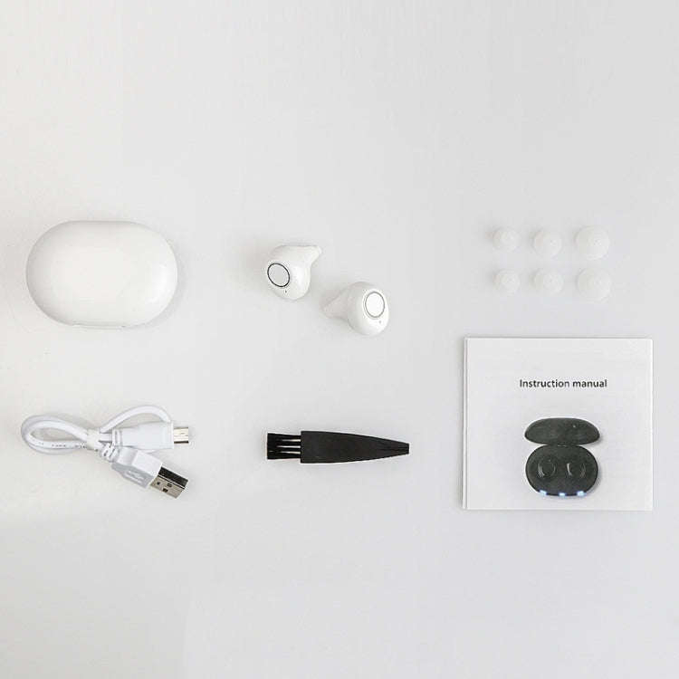 A39 Elderly Sound Amplifier Auxiliary Hearing Device Ear Bulb Concentrator Hearing Aid(White)