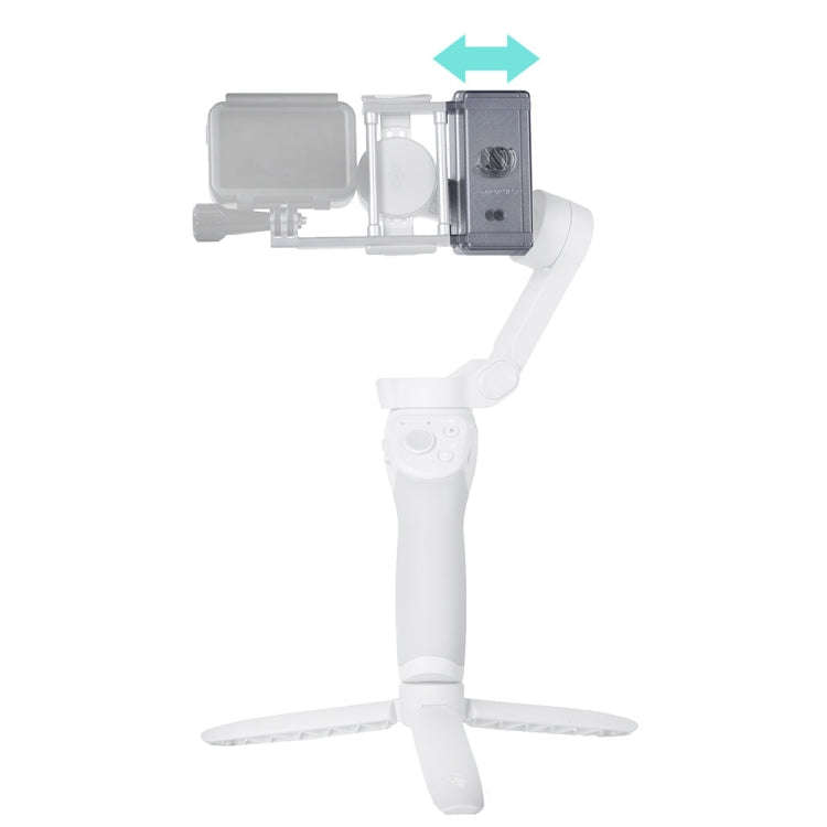 Sunnylife OM4-Q9417 Aluminum Alloy Mount Plate Adapter Action Camera Clamp Adapter Clip for DJI O...