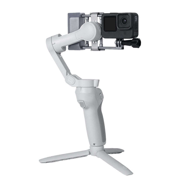 Sunnylife OM4-Q9417 Aluminum Alloy Mount Plate Adapter Action Camera Clamp Adapter Clip for DJI O...