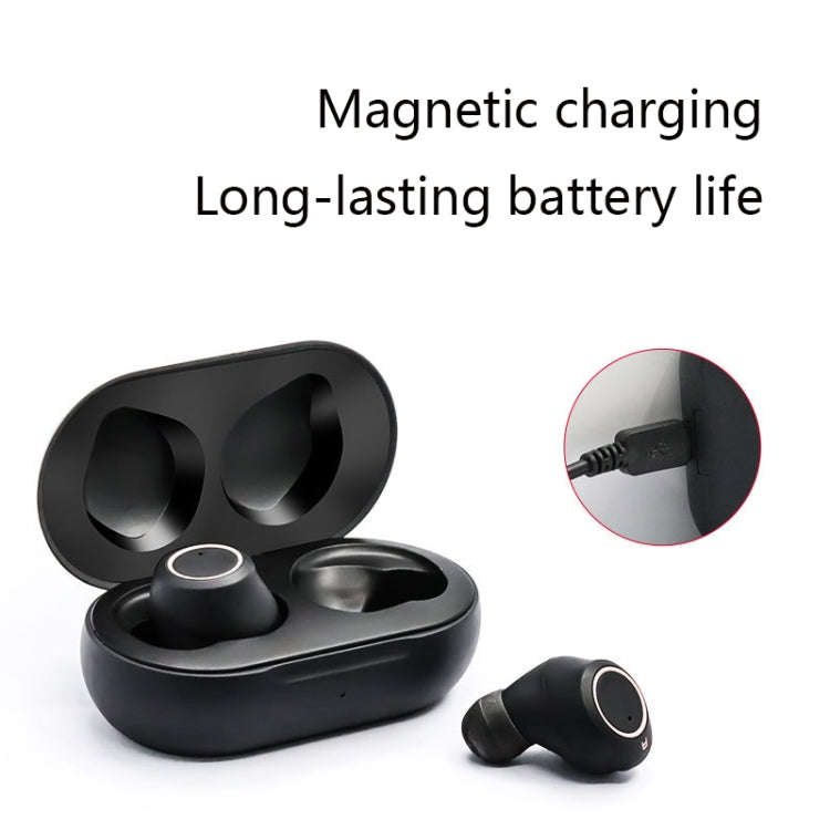 GM-305 Binaural Magnetic Rechargeable Hearing Aid Wireless Elderly Voice Amplifier (Flesh + Black)