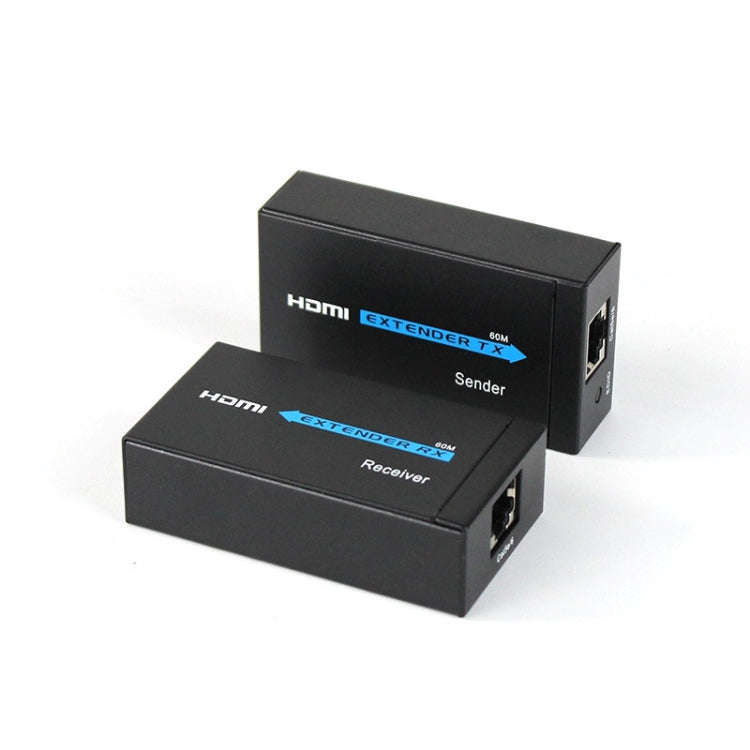 HDY-60 HDMI to RJ45 60m Extender Single Network Cable to For HDMI Signal Amplifier(AU Plug)