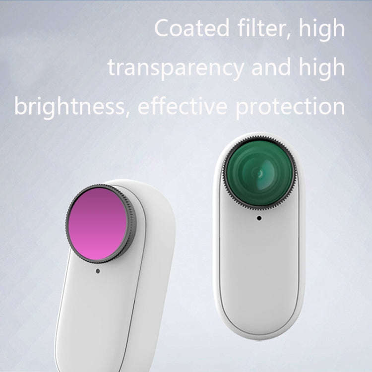 Sunnylife Sports Camera Filter For Insta360 GO 2, Colour: 3 in 1 CPL+ND8+ND16