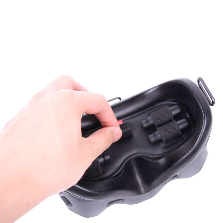 Sunnylife FV-Q9307 For DJI FPV Flight Glasses V2 Protective Cover Dust Shading Storage Mat(Black)