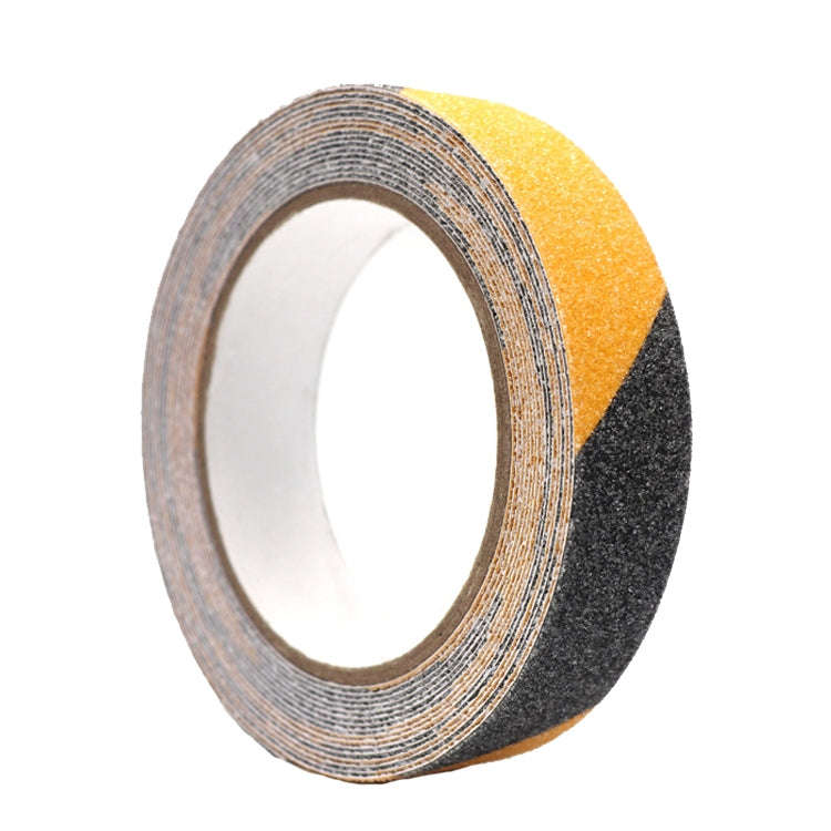 Sands Anti-Slip Tape Ground Sticking Line Wear-Resistant Stair Step Warning Tape Black Yellow 2.5...