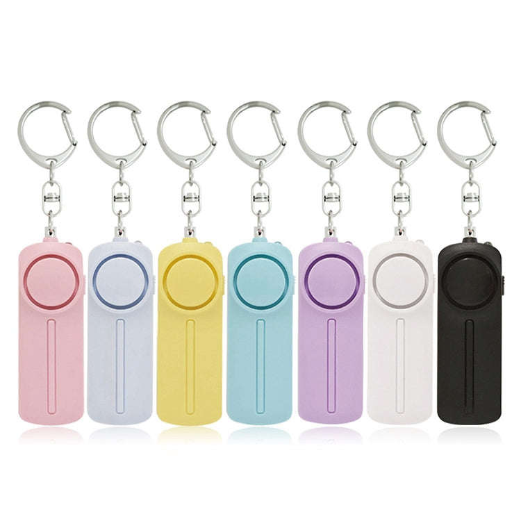 AF-9400 130dB Personal Alarm Pull Ring Women Self-Defense Keychain Alarm (Yellow)
