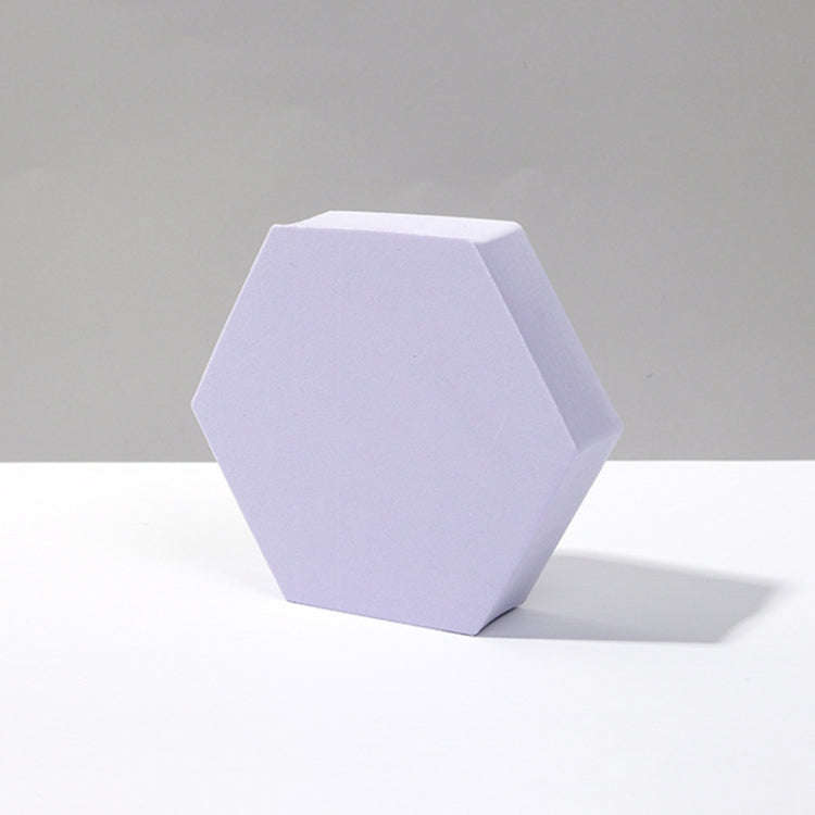 8 PCS Geometric Cube Photo Props Decorative Ornaments Photography Platform, Colour: Small Purple ...