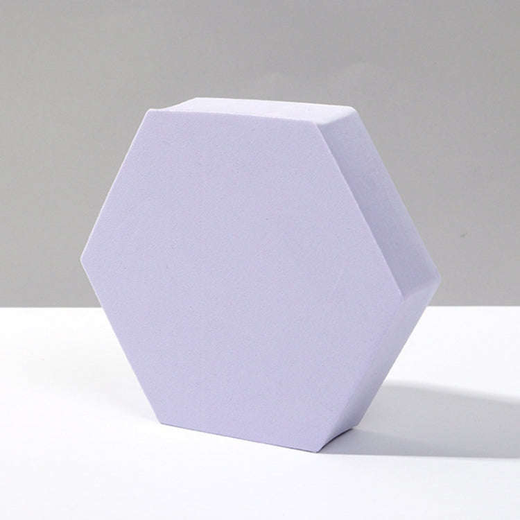 8 PCS Geometric Cube Photo Props Decorative Ornaments Photography Platform, Colour: Large Purple ...