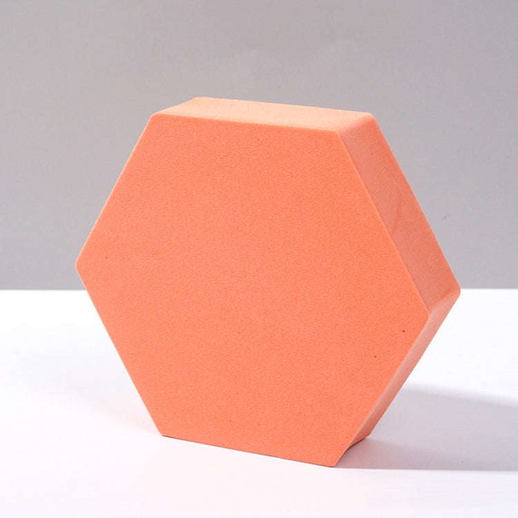 8 PCS Geometric Cube Photo Props Decorative Ornaments Photography Platform, Colour: Large Orange ...