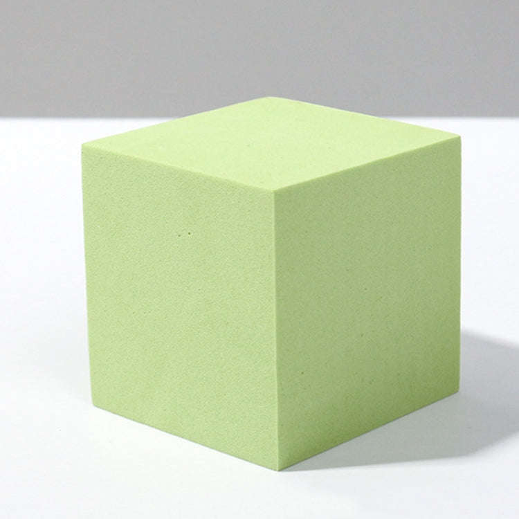 8 PCS Geometric Cube Photo Props Decorative Ornaments Photography Platform, Colour: Large Green S...