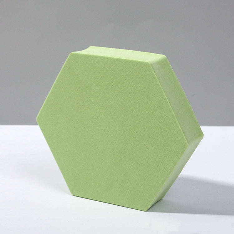8 PCS Geometric Cube Photo Props Decorative Ornaments Photography Platform, Colour: Large Green H...