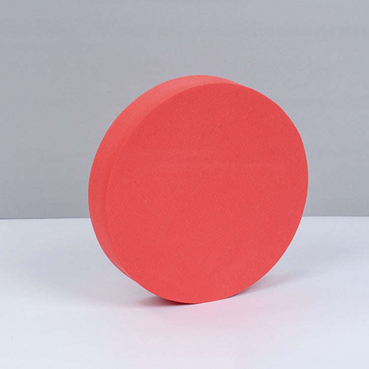 8 PCS Geometric Cube Photo Props Decorative Ornaments Photography Platform, Colour: Large Red Cyl...