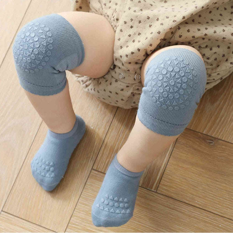 Summer Children Knee Pads Baby Floor Socks Baby Non-Slip Crawling Sports Protection Suit S 0-1 Ye...