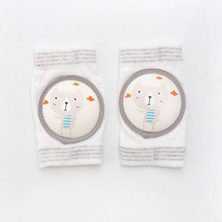 Baby Knee Pads Summer Mesh Thin Cotton Baby Crawling Anti-Fall Elbow Knee Pads Suitable Age: 0-4 ...