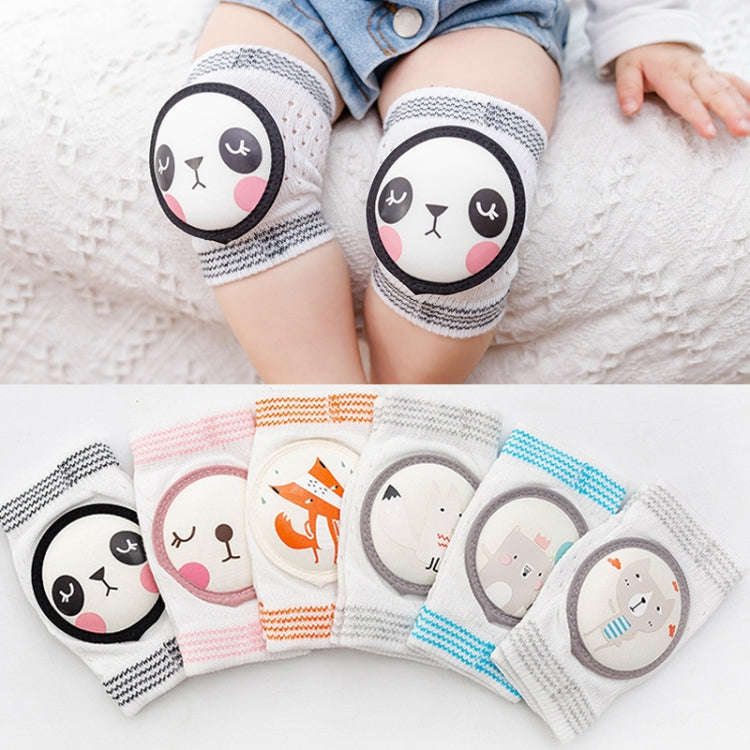 Baby Knee Pads Summer Mesh Thin Cotton Baby Crawling Anti-Fall Elbow Knee Pads Suitable Age: 0-4 ...