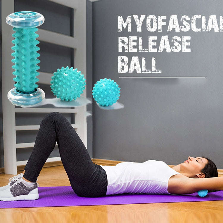 Massage Ball Plantar Fascia Ball Muscle Relaxation Fitness Ball Hand Holding Ball,Style: Yellow F...
