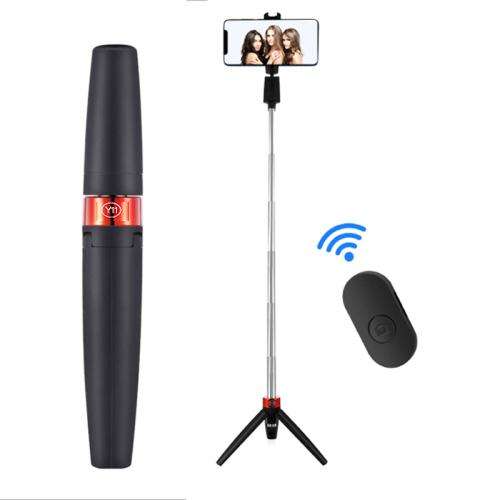 Bluetooth Selfie Stick Integrated Video Broadcasting Tripod Selfie Stick(Black)