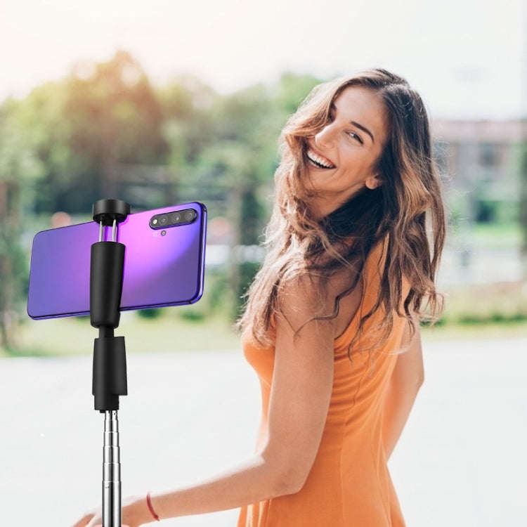Y9 Bluetooth Selfie Stick Integrated Video Broadcasting Tripod Selfie Stick(Black)