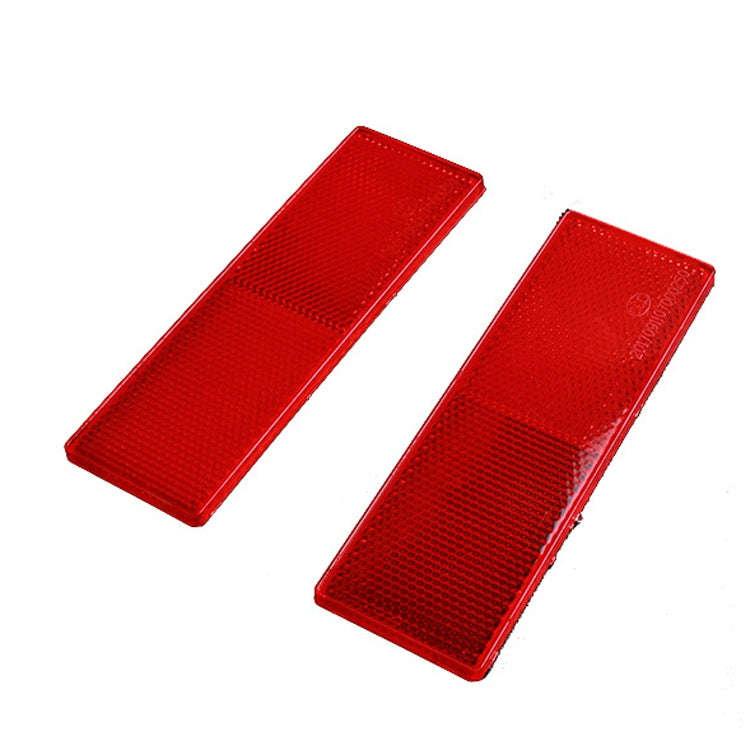 50 PCS Car Body Reflective Stickers Plastic Reflective Strip Reflector Truck Reflective Tablet No...