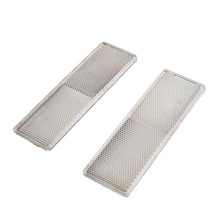50 PCS Car Body Reflective Stickers Plastic Reflective Strip Reflector Truck Reflective Tablet No...