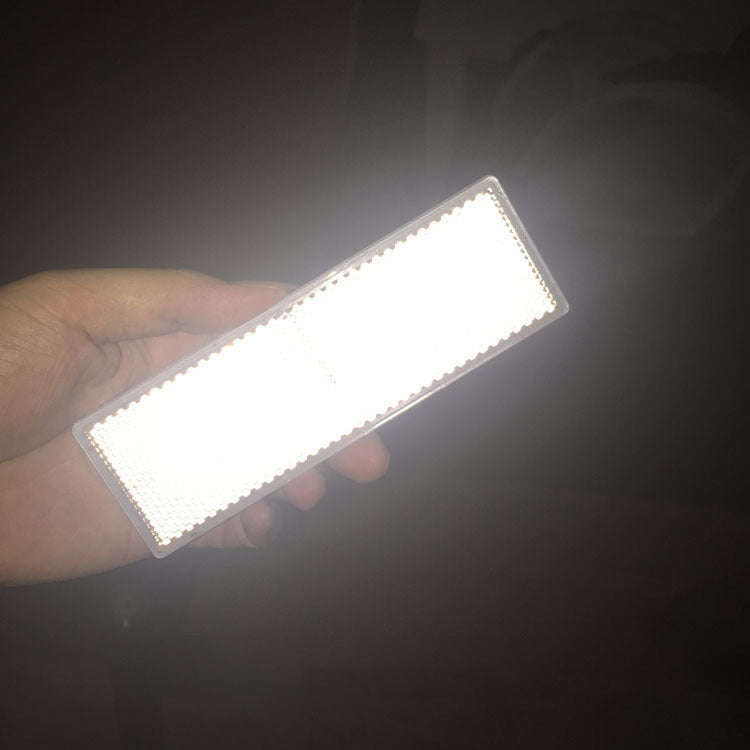 50 PCS Car Body Reflective Stickers Plastic Reflective Strip Reflector Truck Reflective Tablet No...