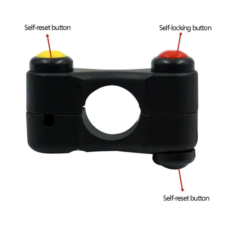 Motorcycle Electric Car Modified Accessories Three Button Multi-Function Start Speaker Far Near L...