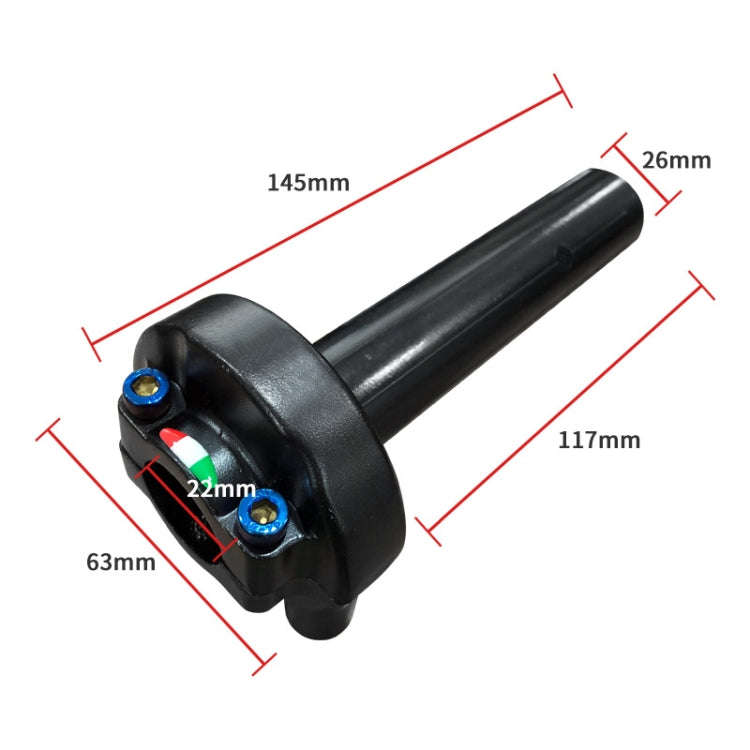 Motorcycle Accessories Large Displacement Oiler Grip Cover Universal Dual Throttle Grip Cover