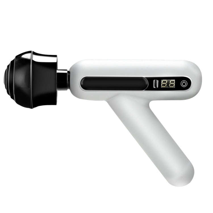 Mini Portable USB Rechargeable Electric Fascia Gun Muscle 12-speed Adjustable LCD Touch Screen Ma...