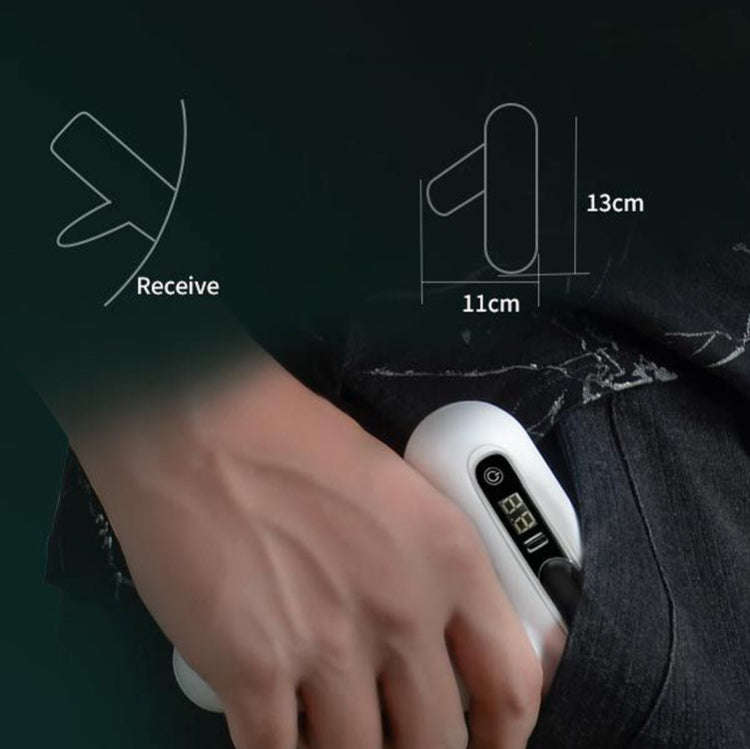 Mini Portable USB Rechargeable Electric Fascia Gun Muscle 12-speed Adjustable LCD Touch Screen Ma...