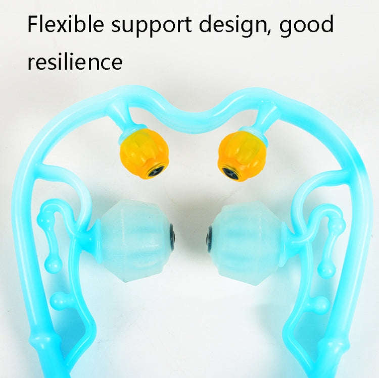 Manual Cervical Massager Home Multi-Function Shoulder And Neck Massage Roller, Shape: Strengthen ...