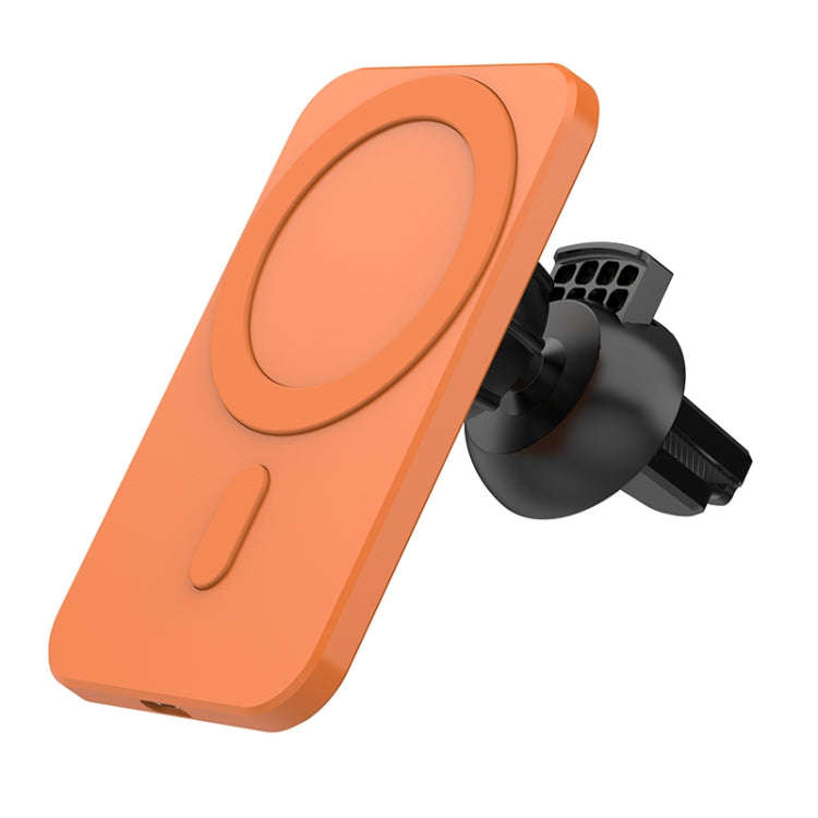 N16 10W Car Air Outlet + Suction Cup Magsafe Magnetic Phone Universal Wireless Charger Mobile Hol...