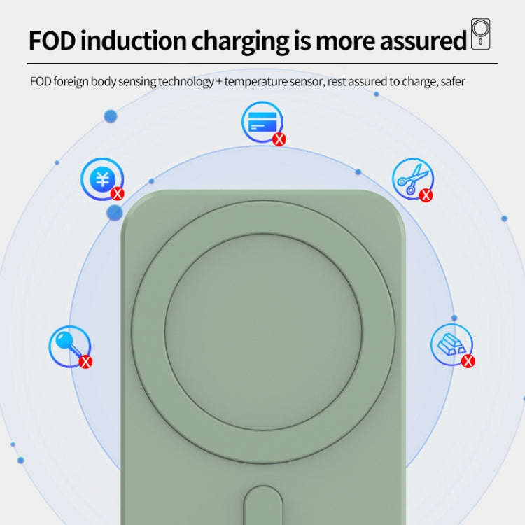 N16 10W Car Air Outlet + Suction Cup Magsafe Magnetic Phone Universal Wireless Charger Mobile Hol...