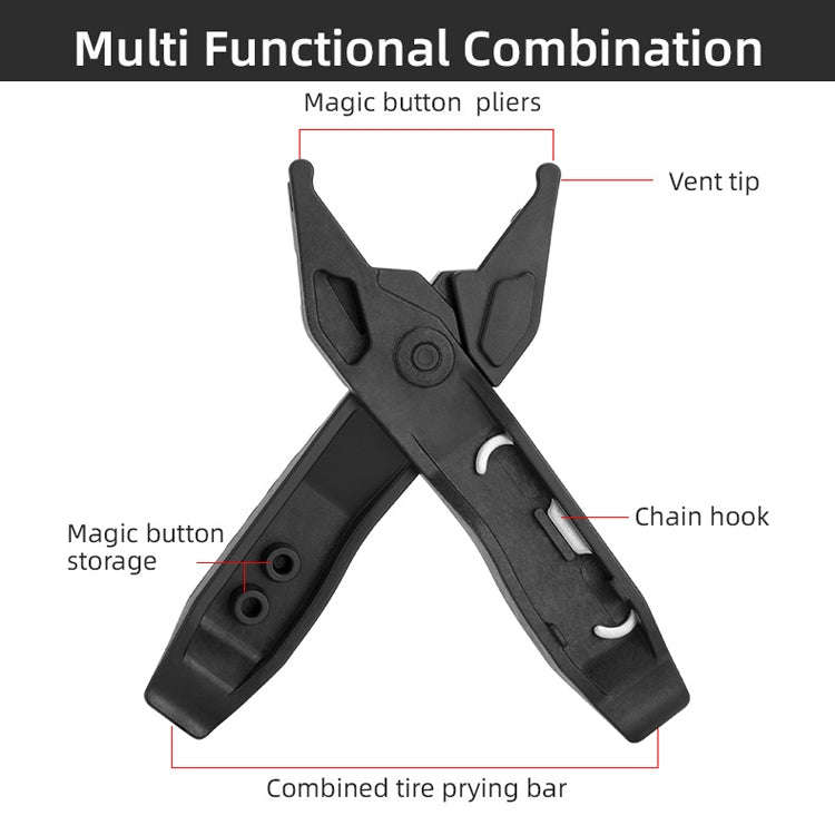 Bicycle Mini Portable Tire Rod Multi-Function Repair Car Tire Repair Tool Detachable Dual-Purpose...