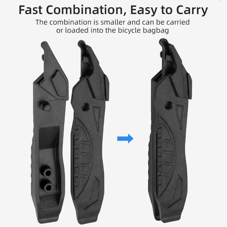 Bicycle Mini Portable Tire Rod Multi-Function Repair Car Tire Repair Tool Detachable Dual-Purpose...