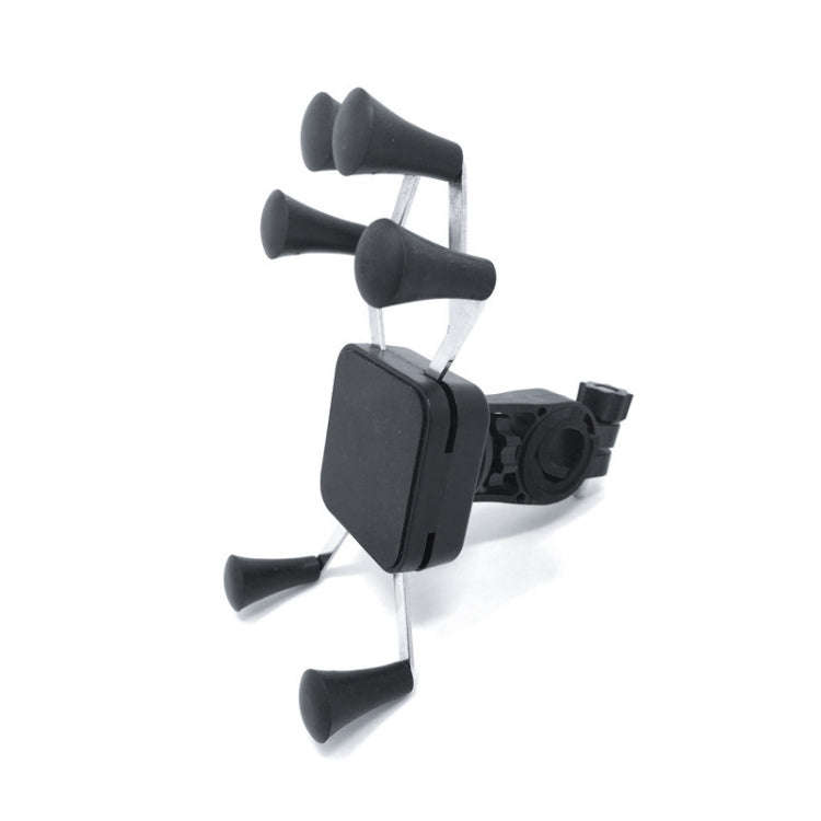 Metal Six Claw Cycling Mobile Phone Bracket Bicycle Motorcycle Electric Car Mobile Phone Bracket(...